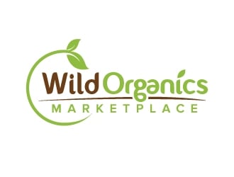 Wyld Organics marketplace logo design by jaize