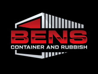 Bens Container and Rubbish logo design by akilis13