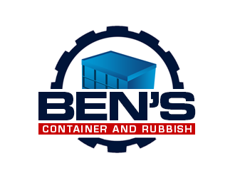 Bens Container and Rubbish logo design by kunejo