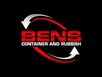 Bens Container and Rubbish logo design by Kirito