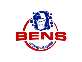 Bens Container and Rubbish logo design by Kirito