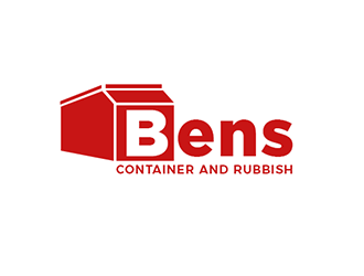 Bens Container and Rubbish logo design by Optimus