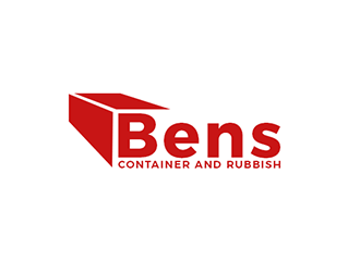 Bens Container and Rubbish logo design by Optimus