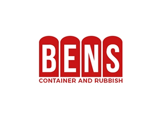 Bens Container and Rubbish logo design by Optimus