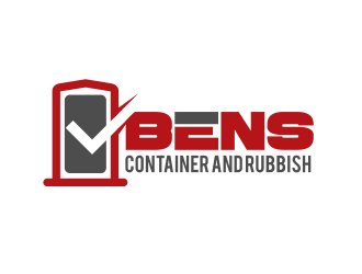 Bens Container and Rubbish logo design by serprimero