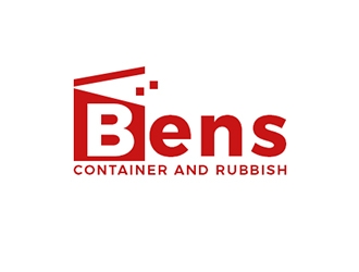 Bens Container and Rubbish logo design by Optimus