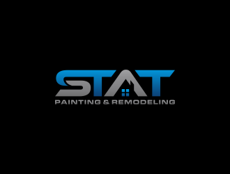 STAT Painting & Remodeling logo design by checx