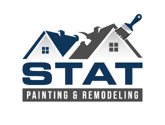 STAT Painting & Remodeling logo design by akilis13