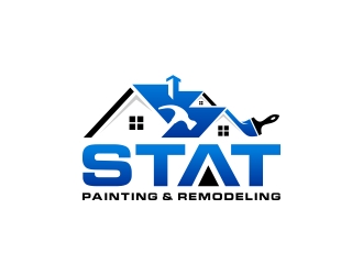 STAT Painting & Remodeling logo design by CreativeKiller