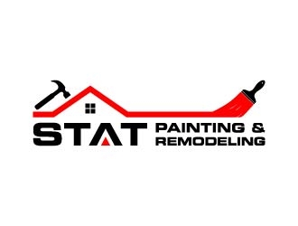 STAT Painting & Remodeling logo design by maserik