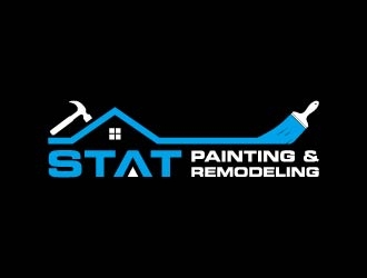 STAT Painting & Remodeling logo design by maserik