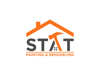 STAT Painting & Remodeling logo design by almaula