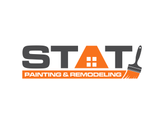 STAT Painting & Remodeling logo design by almaula