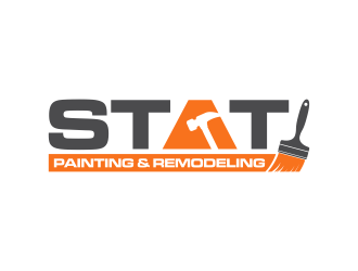 STAT Painting & Remodeling logo design by almaula