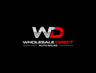 Wholesale Direct Auto Sales  logo design by haidar