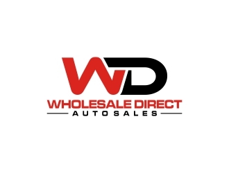 Wholesale Direct Auto Sales  logo design by agil