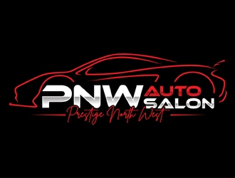 Prestige Northwest Auto Salon logo design by MAXR