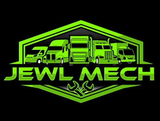 JEWL MECH logo design by maze