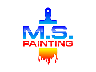 M.S. Painting logo design by Panara