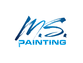 M.S. Painting logo design by ammad