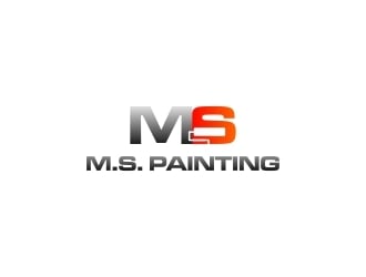 M.S. Painting logo design by lj.creative