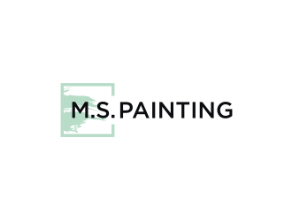 M.S. Painting logo design by RatuCempaka