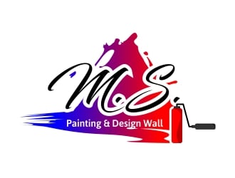 M.S. Painting logo design by naldart
