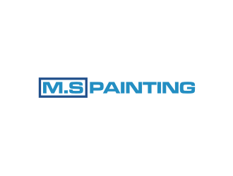 M.S. Painting logo design by blessings