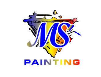 M.S. Painting logo design by maze