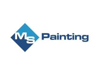 M.S. Painting logo design by almaula