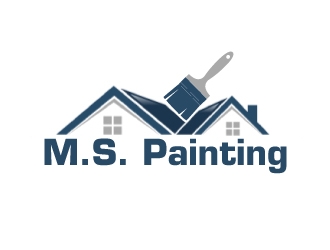 M.S. Painting logo design by AamirKhan