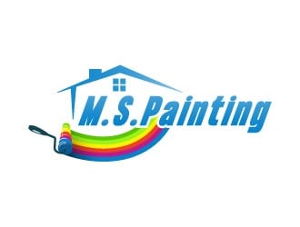 M.S. Painting logo design by AYATA