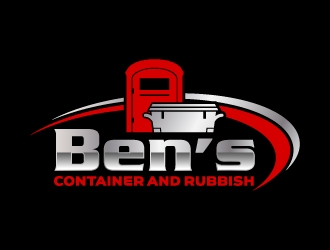 Bens Container and Rubbish logo design by jaize