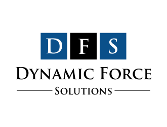 Dynamic Force Solutions LLC logo design by Girly