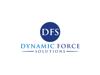 Dynamic Force Solutions LLC logo design by bricton