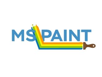 M.S. Painting logo design by Marianne