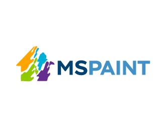 M.S. Painting logo design by Marianne
