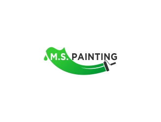M.S. Painting logo design by CreativeKiller