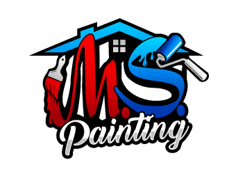 M.S. Painting logo design by THOR_