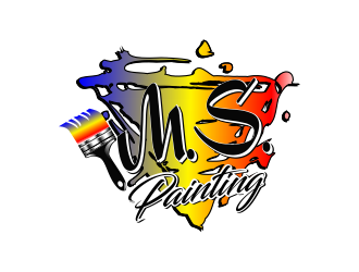 M.S. Painting logo design by done