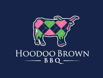 Hoodoo Brown BBQ logo design by maze