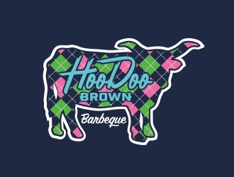 Hoodoo Brown BBQ logo design by ruki