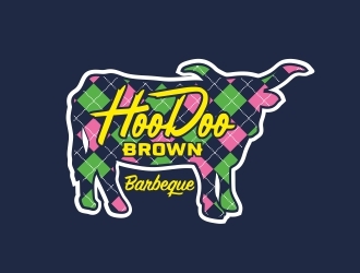 Hoodoo Brown BBQ logo design by ruki