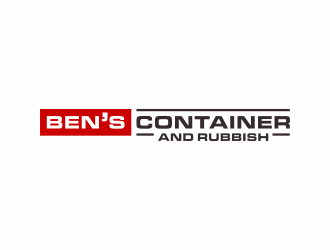 Bens Container and Rubbish logo design by checx