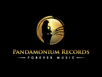 Pandamonium Records Logo Design - 48hourslogo