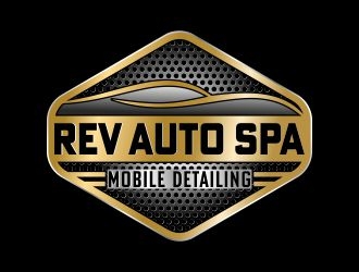 REV Auto Spa logo design by b3no