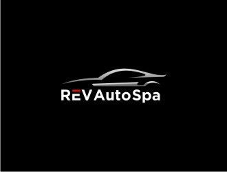 REV Auto Spa logo design by Adundas