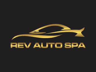 REV Auto Spa logo design by santrie