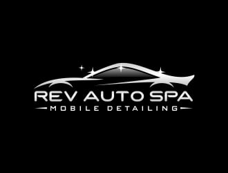 REV Auto Spa logo design by CreativeKiller