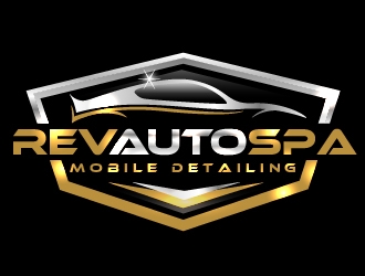 REV Auto Spa logo design by shravya